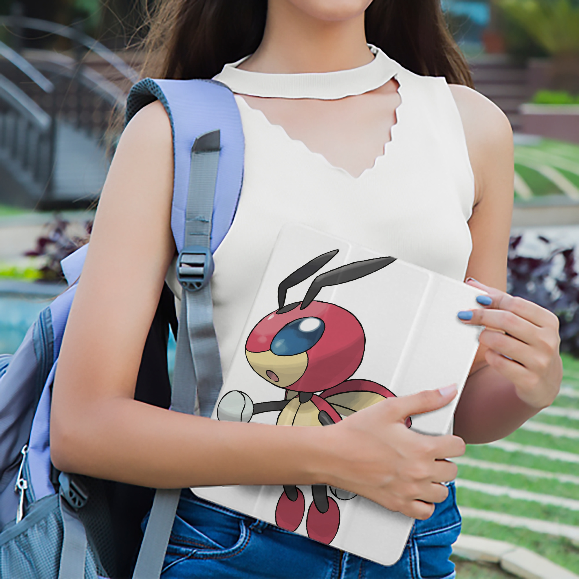ポケットモンスター Pokémon IPad ケース ペン収納付き 三つ折りスタンド PUレザー×シリコン 対応機種9.5/10.5/10.9インチ