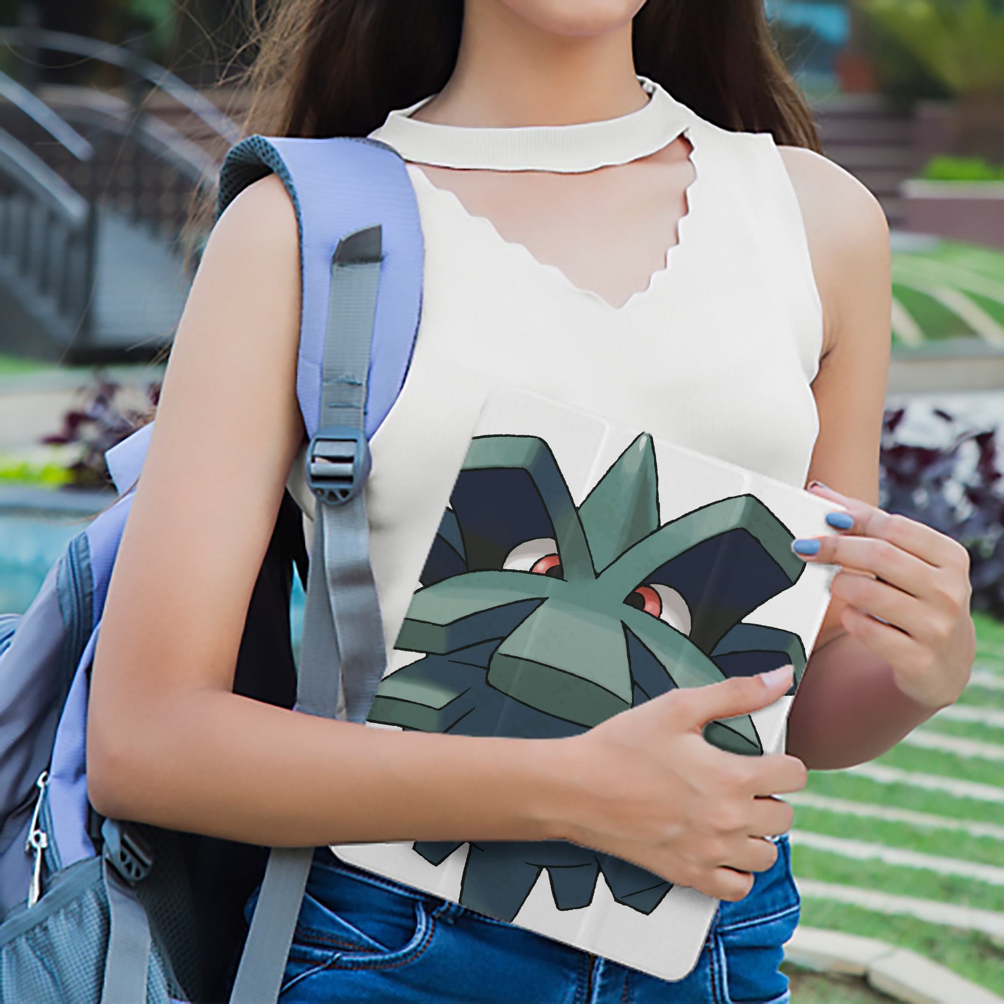 ポケットモンスター Pokémon IPad ケース ペン収納付き 三つ折りスタンド PUレザー×シリコン 対応機種9.5/10.5/10.9インチ