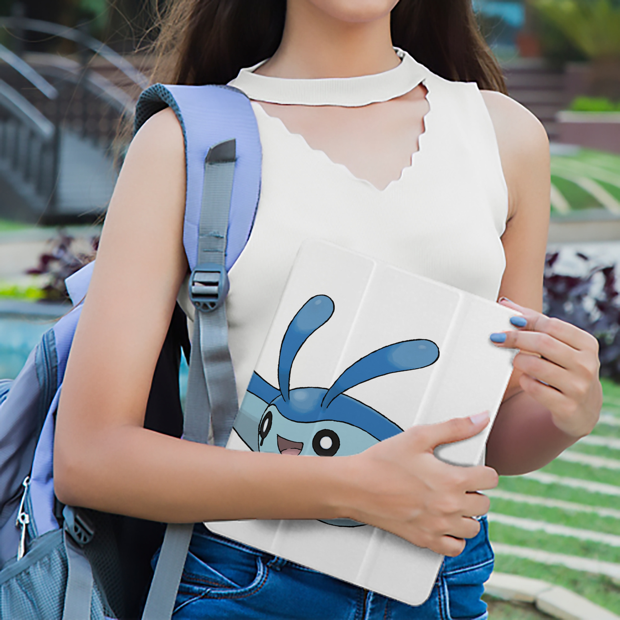 ポケットモンスター Pokémon IPad ケース ペン収納付き 三つ折りスタンド PUレザー×シリコン 対応機種9.5/10.5/10.9インチ