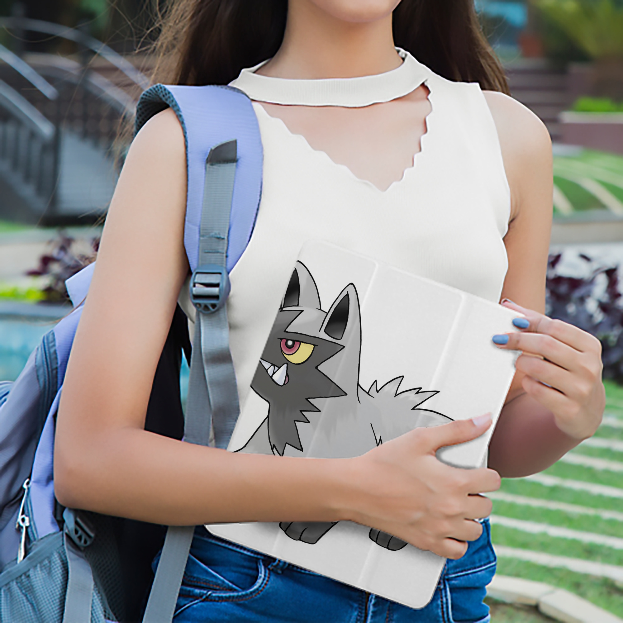 ポケットモンスター Pokémon IPad ケース ペン収納付き 三つ折りスタンド PUレザー×シリコン 対応機種9.5/10.5/10.9インチ