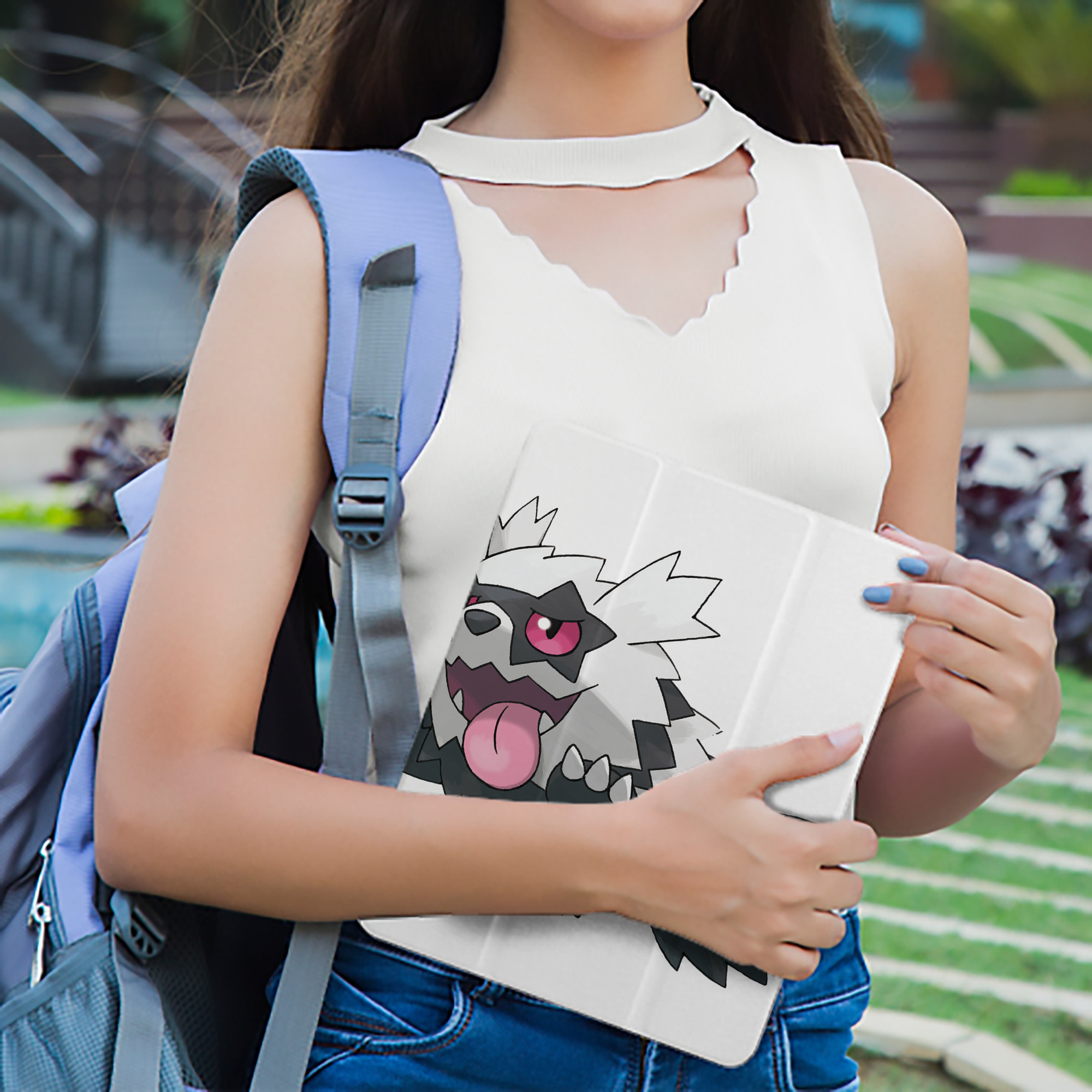 ポケットモンスター Pokémon IPad ケース ペン収納付き 三つ折りスタンド PUレザー×シリコン 対応機種9.5/10.5/10.9インチ