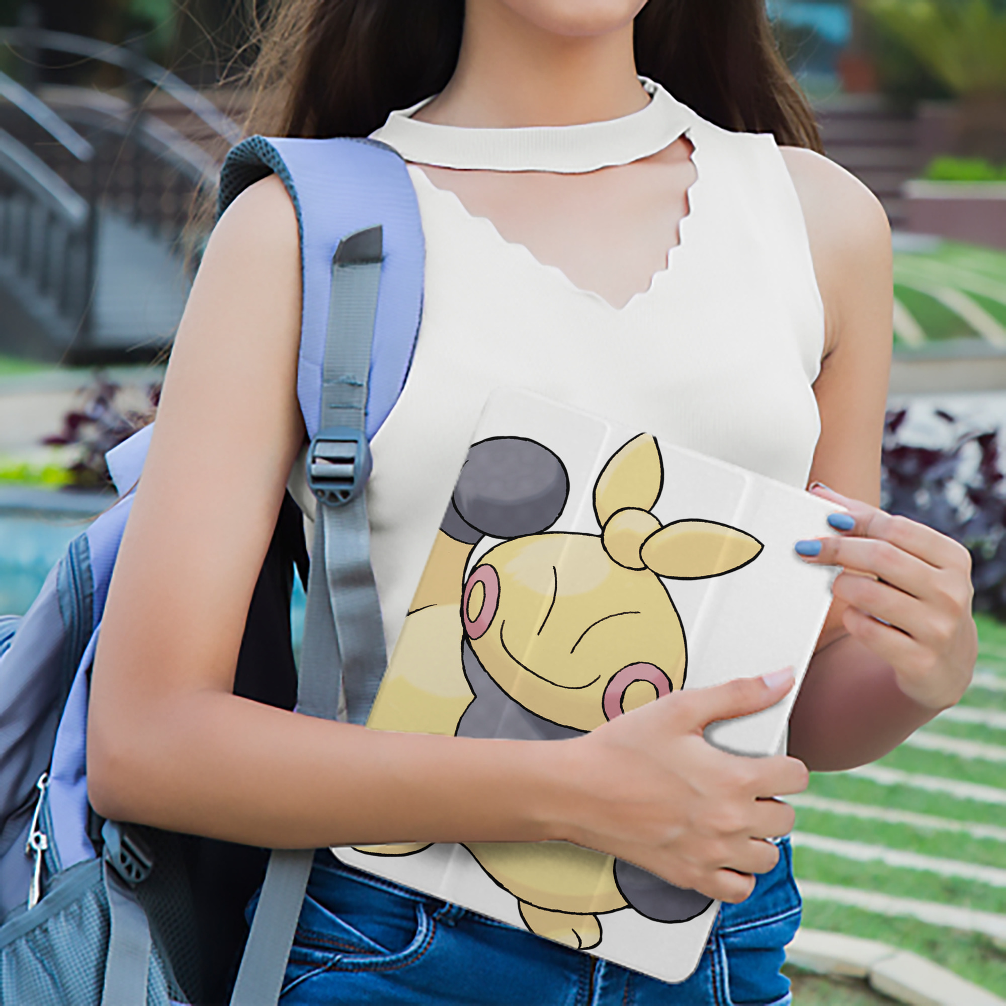ポケットモンスター Pokémon IPad ケース ペン収納付き 三つ折りスタンド PUレザー×シリコン 対応機種9.5/10.5/10.9インチ