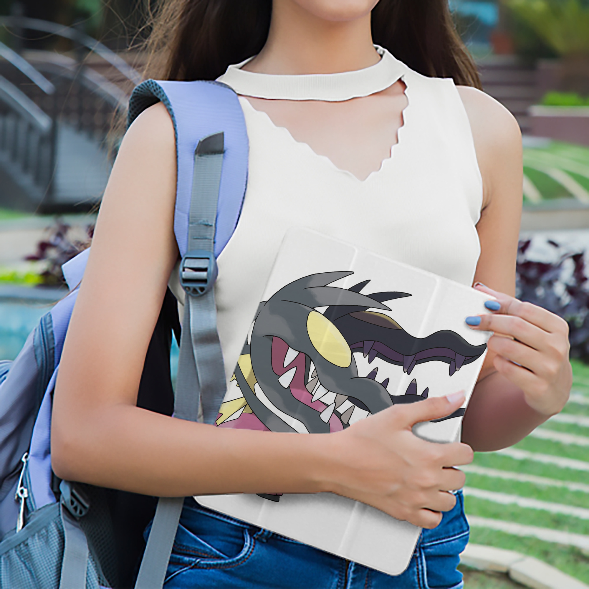 ポケットモンスター Pokémon IPad ケース ペン収納付き 三つ折りスタンド PUレザー×シリコン 対応機種9.5/10.5/10.9インチ