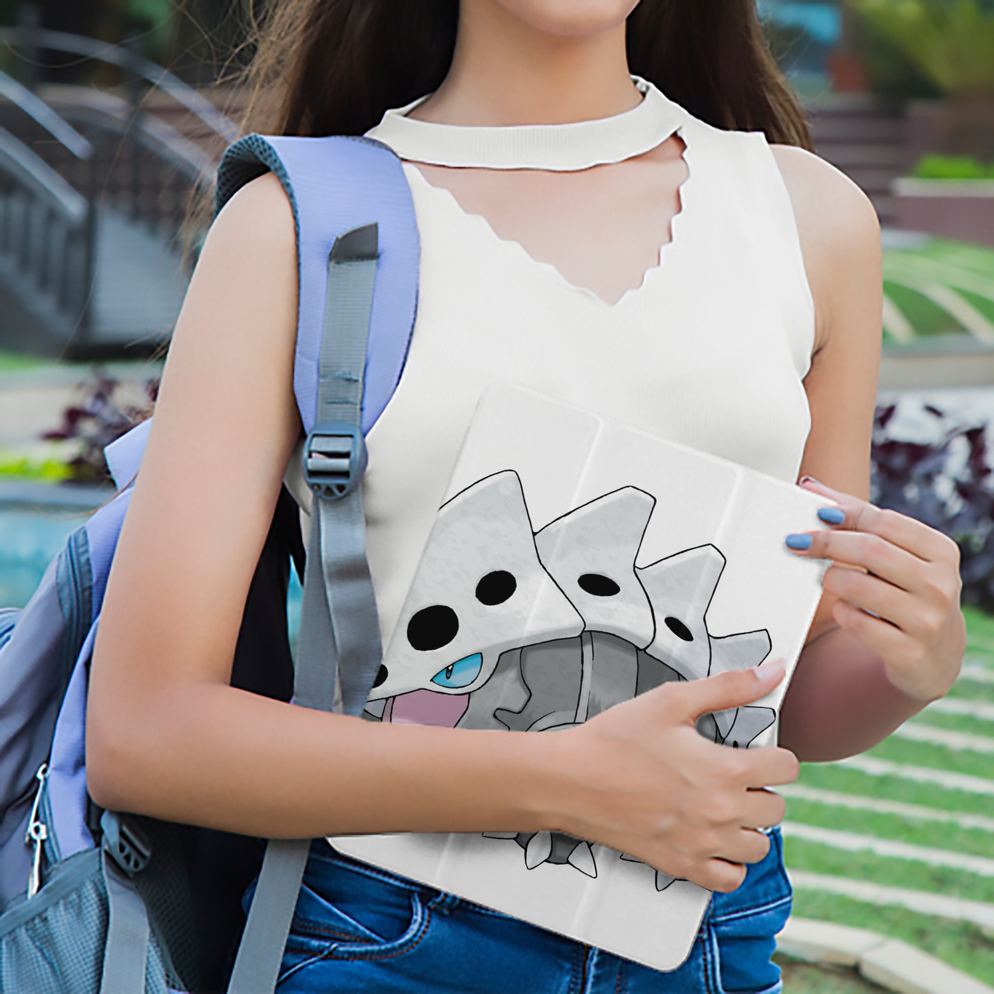 ポケットモンスター Pokémon IPad ケース ペン収納付き 三つ折りスタンド PUレザー×シリコン 対応機種9.5/10.5/10.9インチ