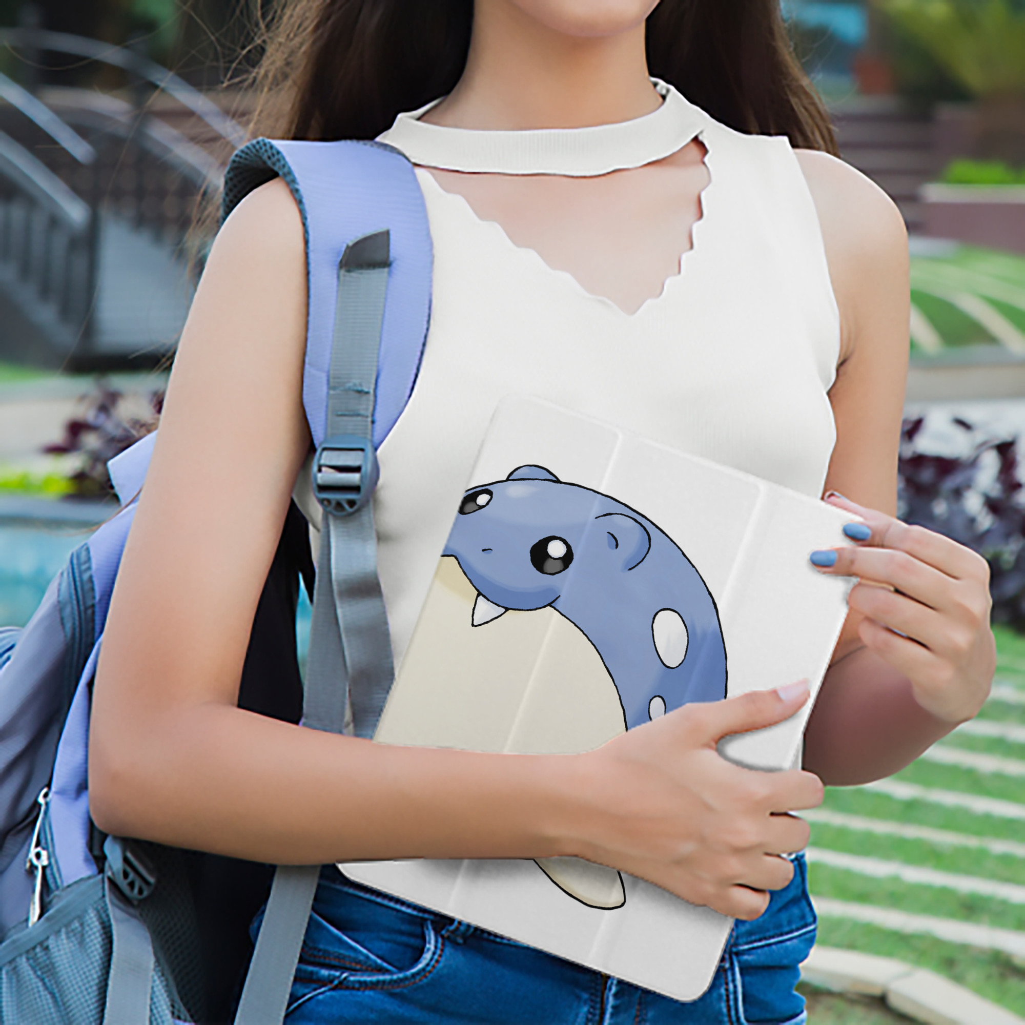 ポケットモンスター Pokémon IPad ケース ペン収納付き 三つ折りスタンド PUレザー×シリコン 対応機種9.5/10.5/10.9インチ