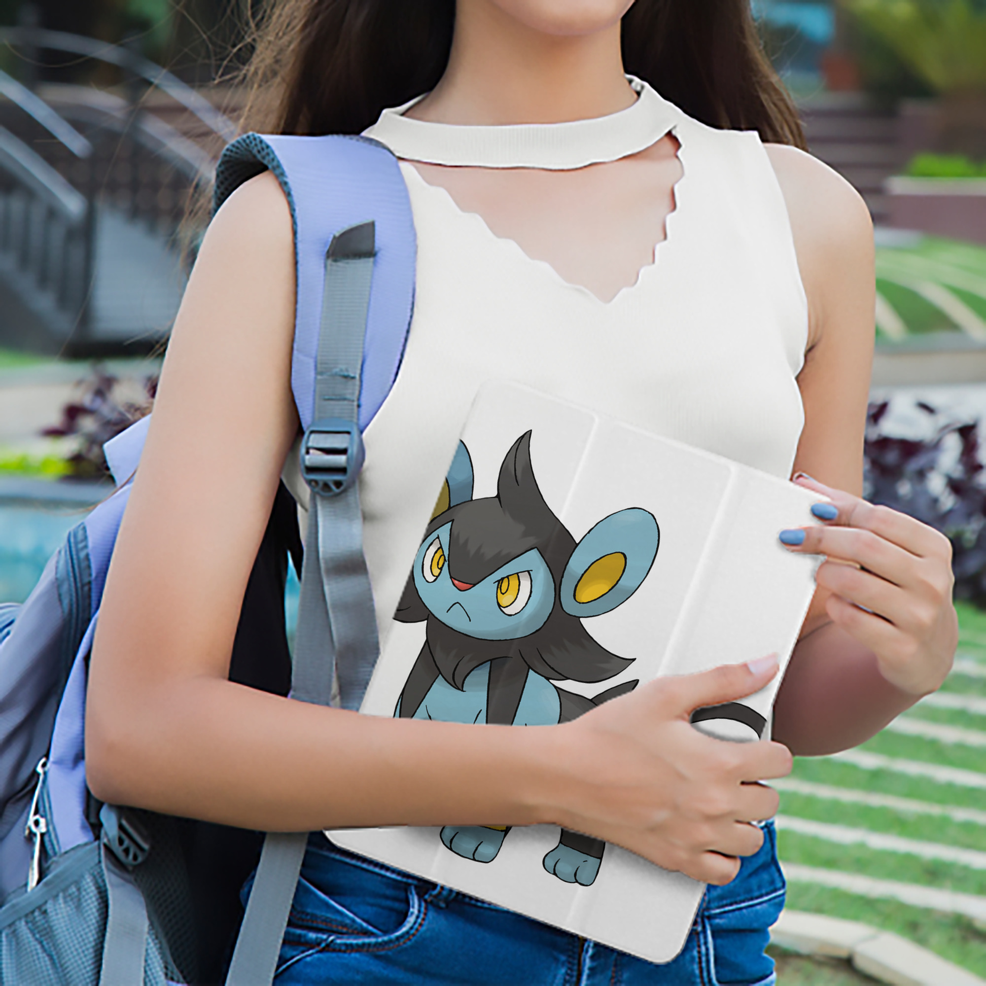 ポケットモンスター Pokémon IPad ケース ペン収納付き 三つ折りスタンド PUレザー×シリコン 対応機種9.5/10.5/10.9インチ