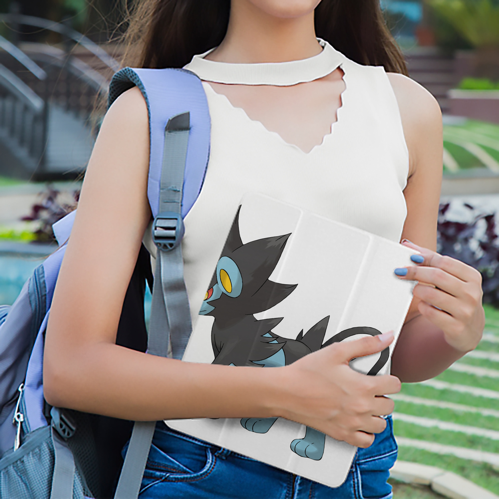 ポケットモンスター Pokémon IPad ケース ペン収納付き 三つ折りスタンド PUレザー×シリコン 対応機種9.5/10.5/10.9インチ