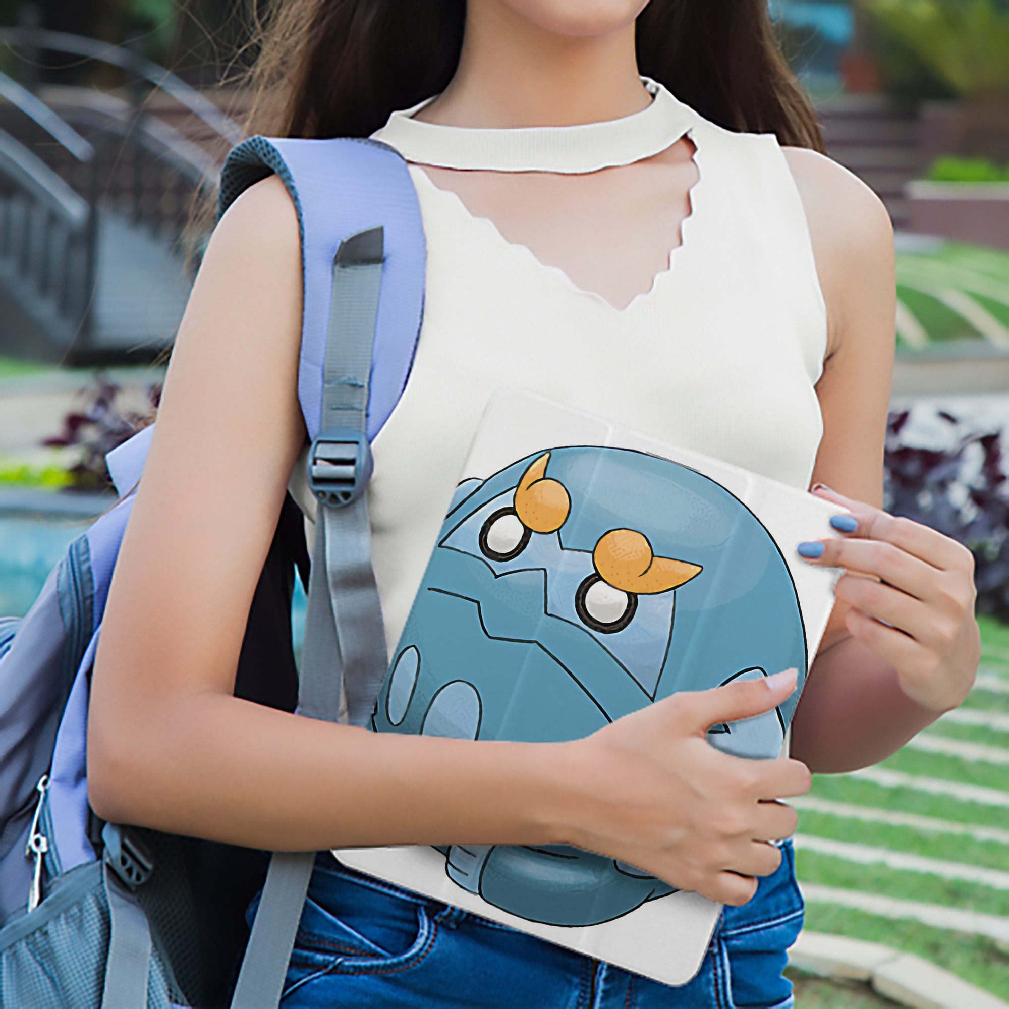 ポケットモンスター Pokémon IPad ケース ペン収納付き 三つ折りスタンド PUレザー×シリコン 対応機種9.5/10.5/10.9インチ