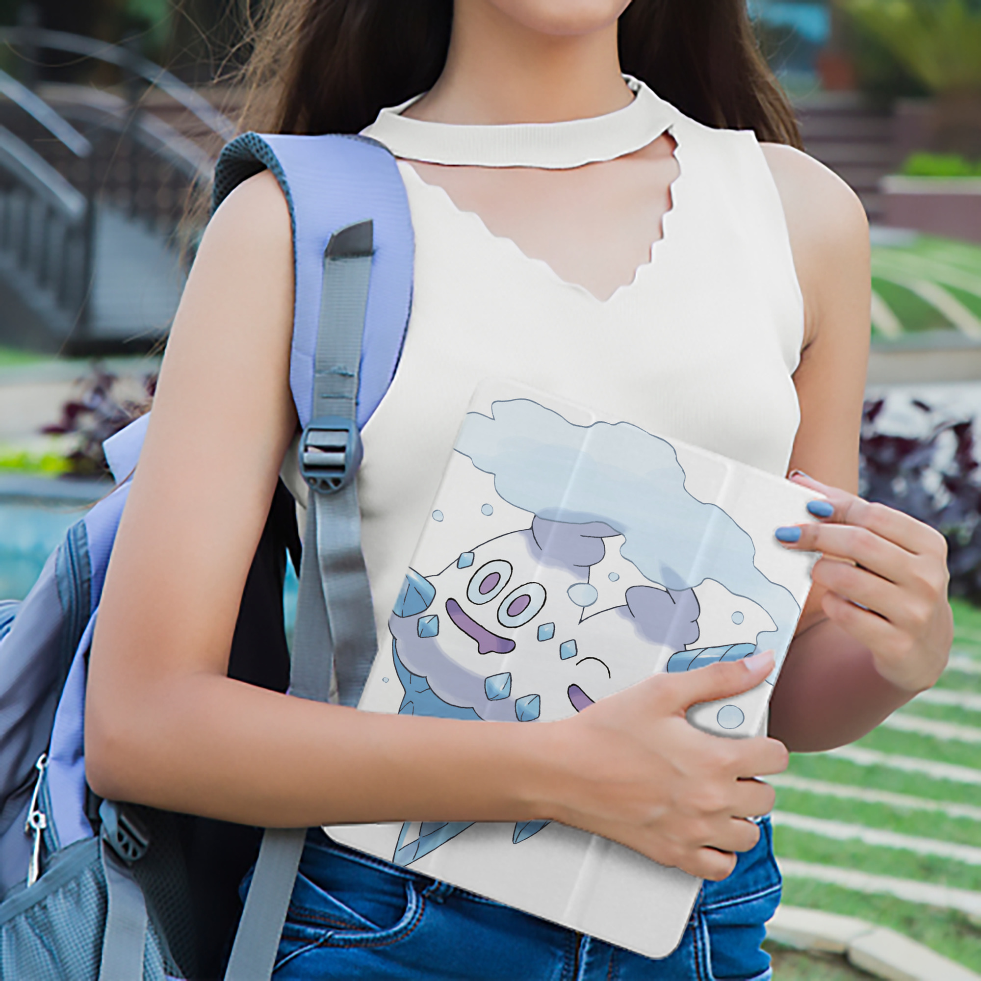 ポケットモンスター Pokémon IPad ケース ペン収納付き 三つ折りスタンド PUレザー×シリコン 対応機種9.5/10.5/10.9インチ