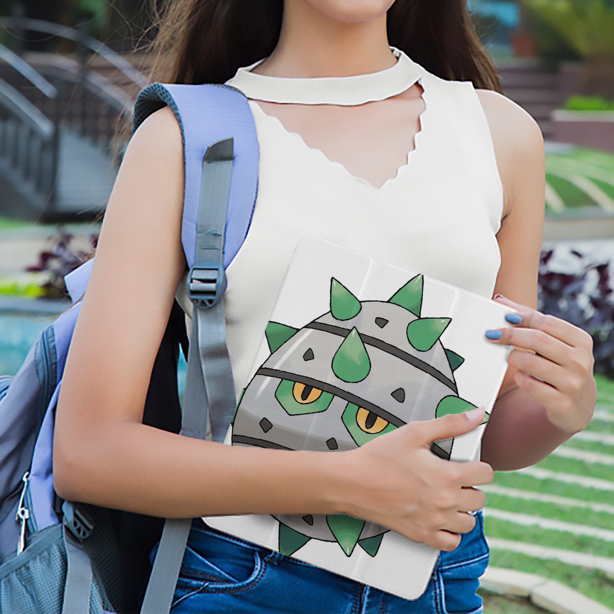 ポケットモンスター Pokémon IPad ケース ペン収納付き 三つ折りスタンド PUレザー×シリコン 対応機種9.5/10.5/10.9インチ