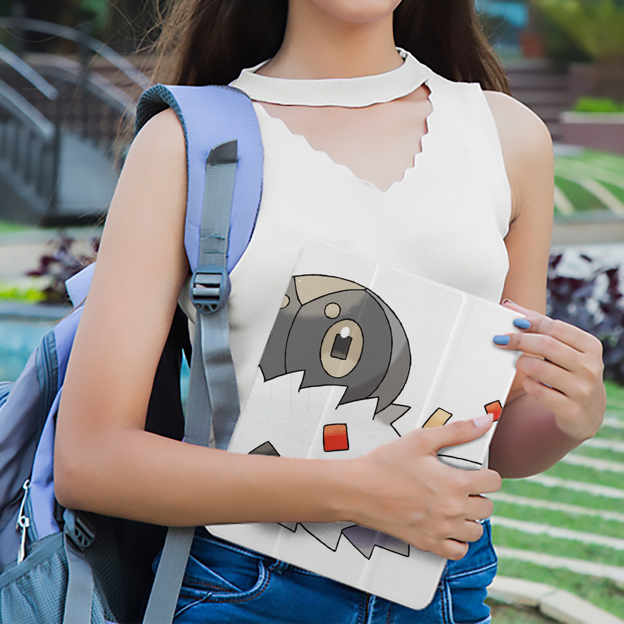 ポケットモンスター Pokémon IPad ケース ペン収納付き 三つ折りスタンド PUレザー×シリコン 対応機種9.5/10.5/10.9インチ