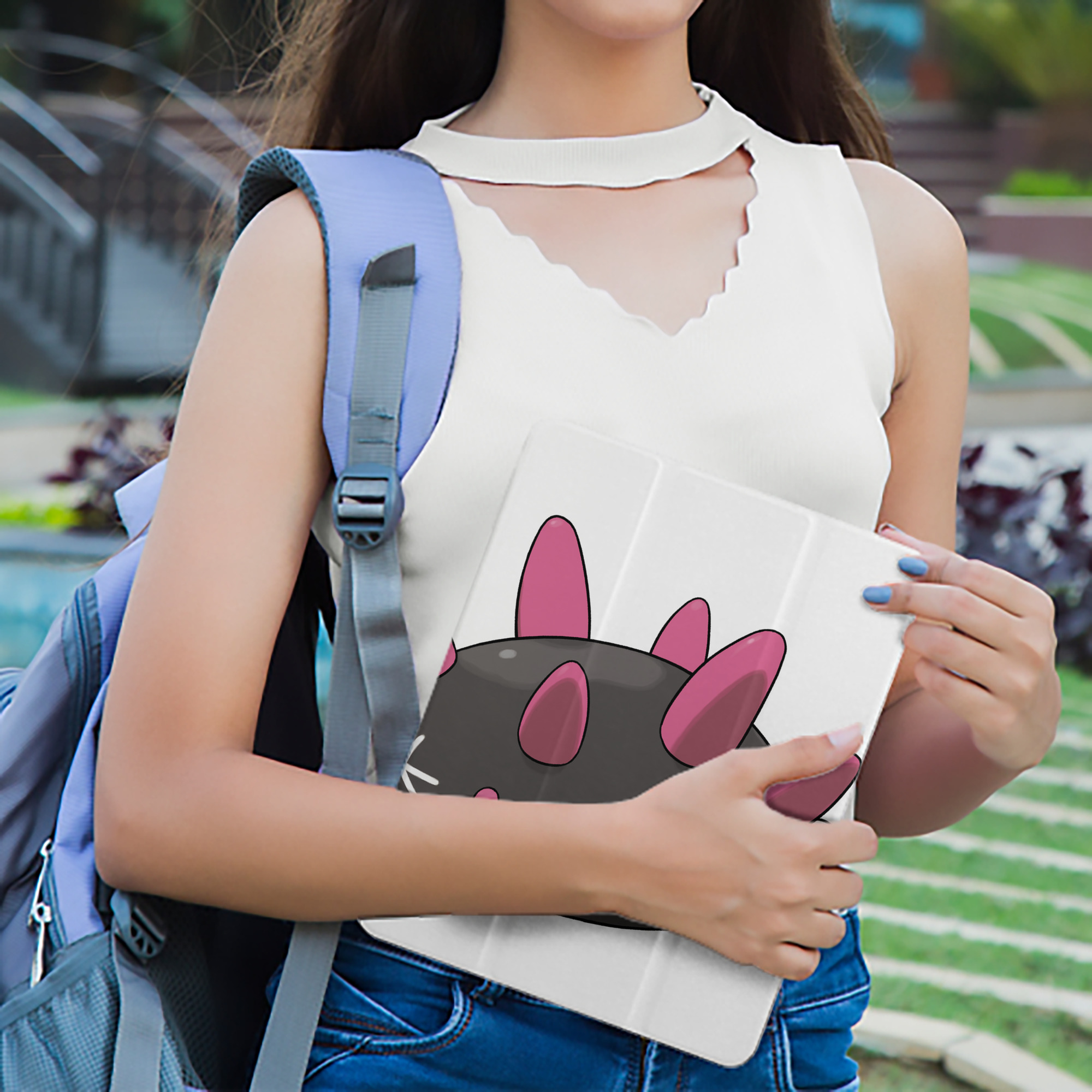 ポケットモンスター Pokémon IPad ケース ペン収納付き 三つ折りスタンド PUレザー×シリコン 対応機種9.5/10.5/10.9インチ
