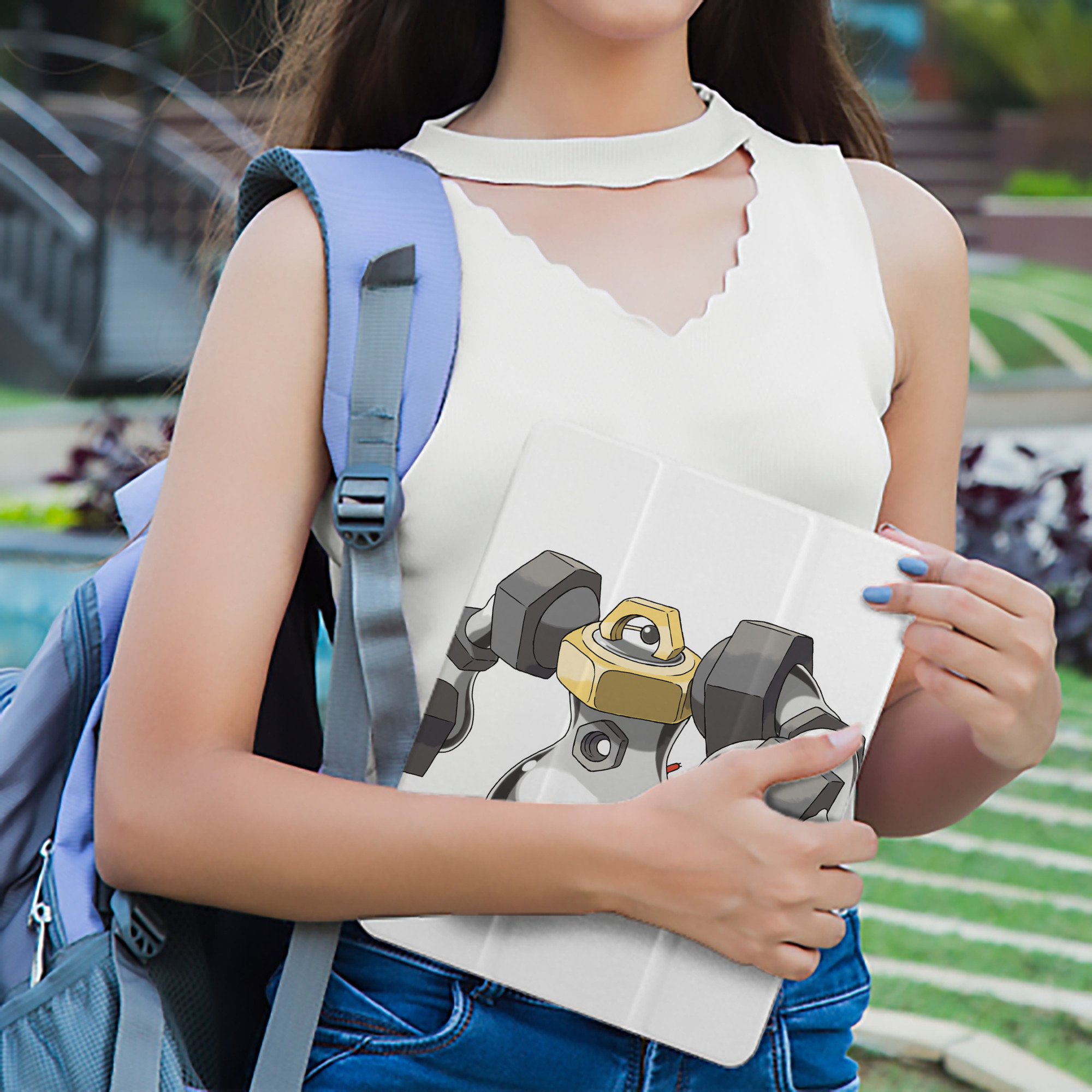 ポケットモンスター Pokémon IPad ケース ペン収納付き 三つ折りスタンド PUレザー×シリコン 対応機種9.5/10.5/10.9インチ