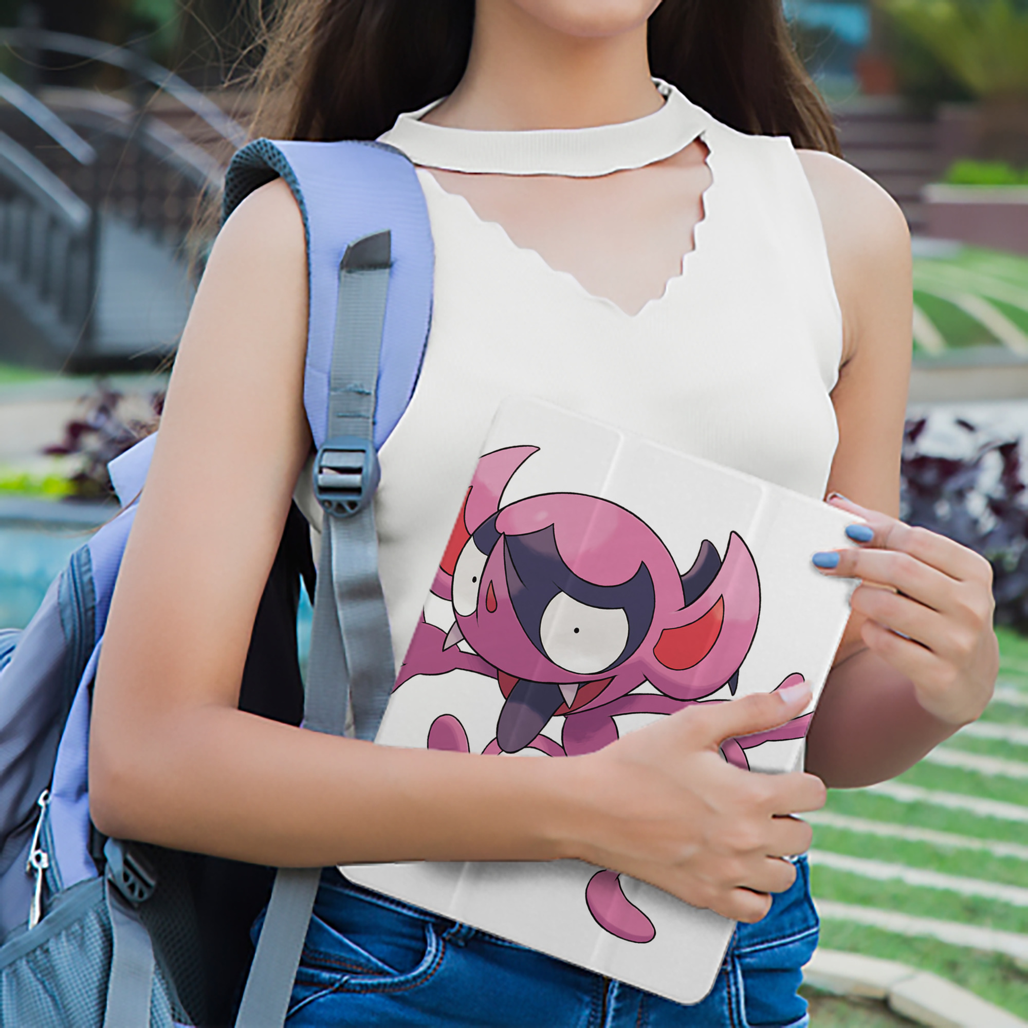 ポケットモンスター Pokémon IPad ケース ペン収納付き 三つ折りスタンド PUレザー×シリコン 対応機種9.5/10.5/10.9インチ