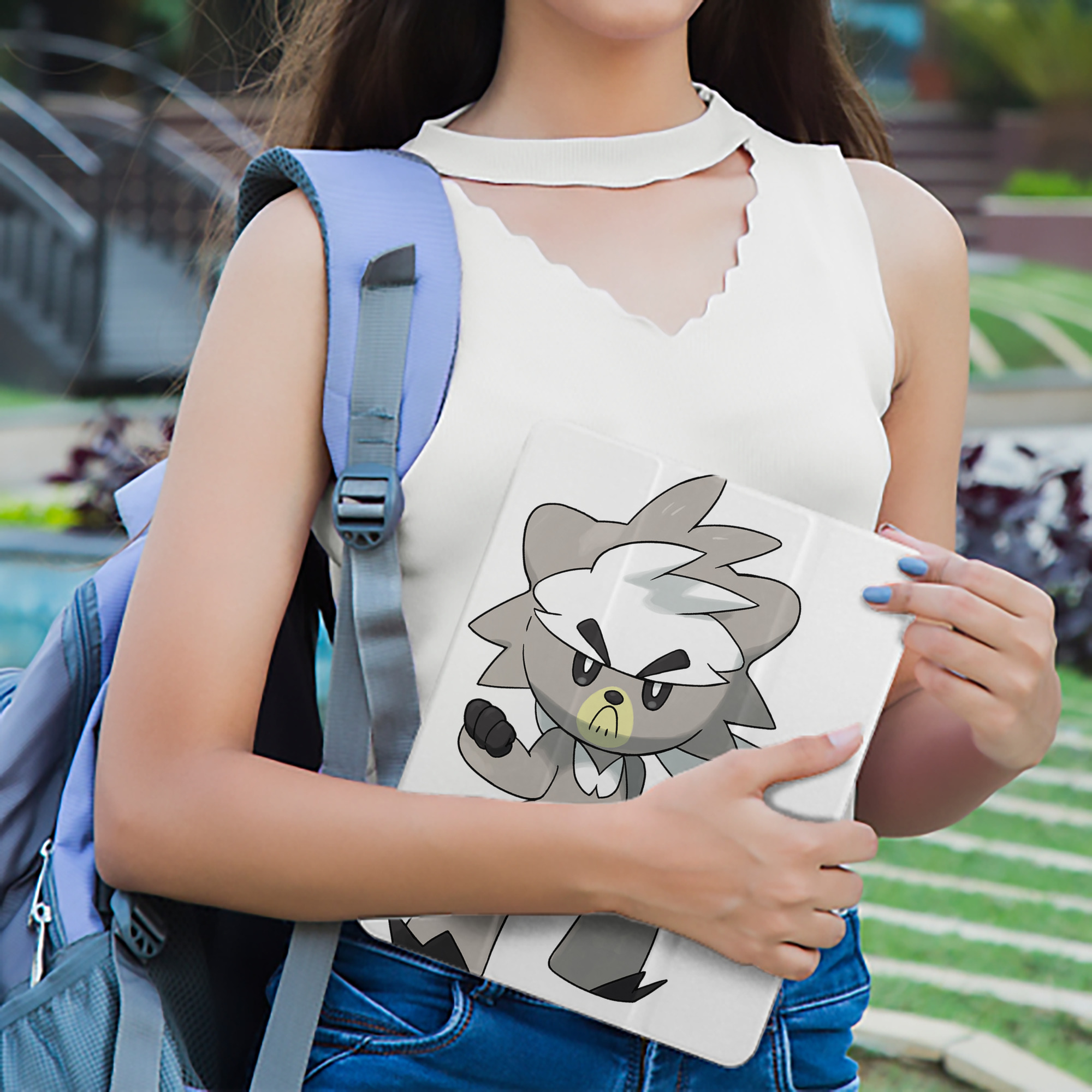 ポケットモンスター Pokémon IPad ケース ペン収納付き 三つ折りスタンド PUレザー×シリコン 対応機種9.5/10.5/10.9インチ
