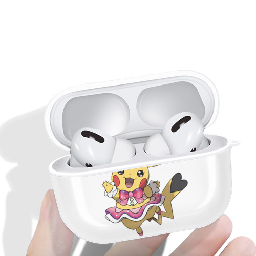ポケットモンスター Pokémon 【AirPods Pro用】ハードシェル保護ケース 耐衝撃・防指紋・カラビナ付き商品仕様