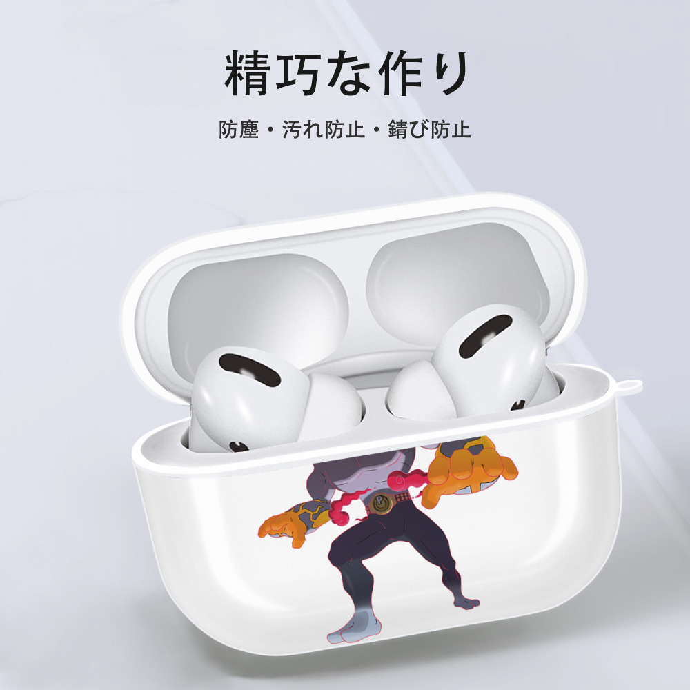 ポケットモンスター Pokémon 【AirPods Pro用】ハードシェル保護ケース 耐衝撃・防指紋・カラビナ付き商品仕様