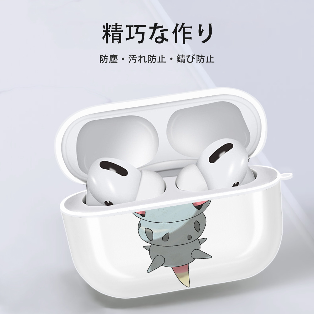 ポケットモンスター Pokémon 【AirPods Pro用】ハードシェル保護ケース 耐衝撃・防指紋・カラビナ付き商品仕様