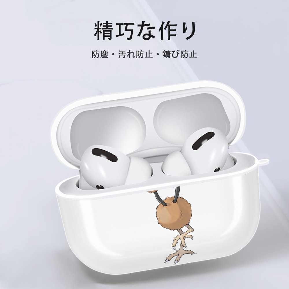 ポケットモンスター Pokémon 【AirPods Pro用】ハードシェル保護ケース 耐衝撃・防指紋・カラビナ付き商品仕様