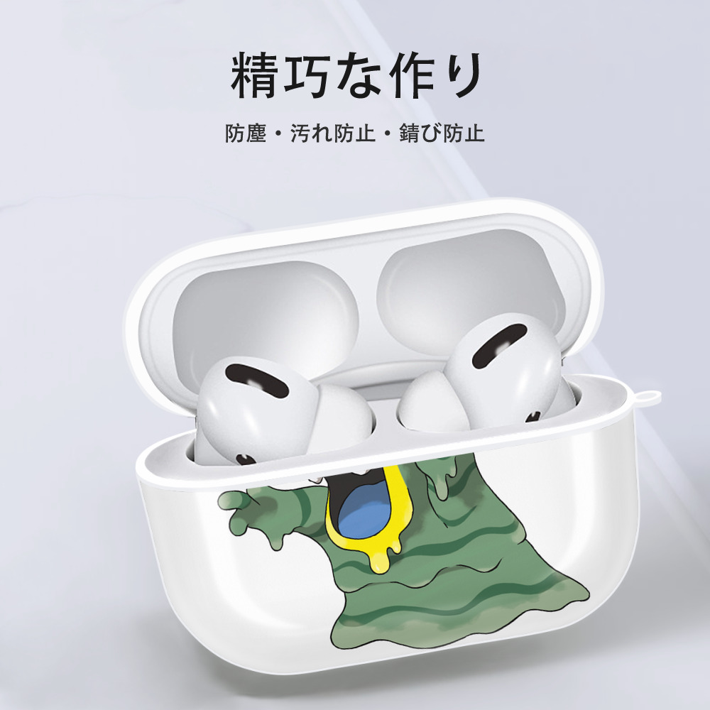 ポケットモンスター Pokémon 【AirPods Pro用】ハードシェル保護ケース 耐衝撃・防指紋・カラビナ付き商品仕様
