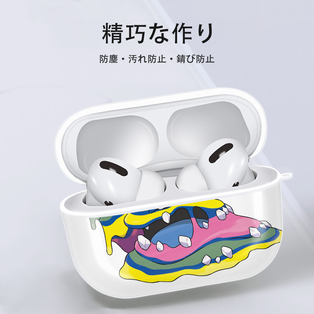 ポケットモンスター Pokémon 【AirPods Pro用】ハードシェル保護ケース 耐衝撃・防指紋・カラビナ付き商品仕様