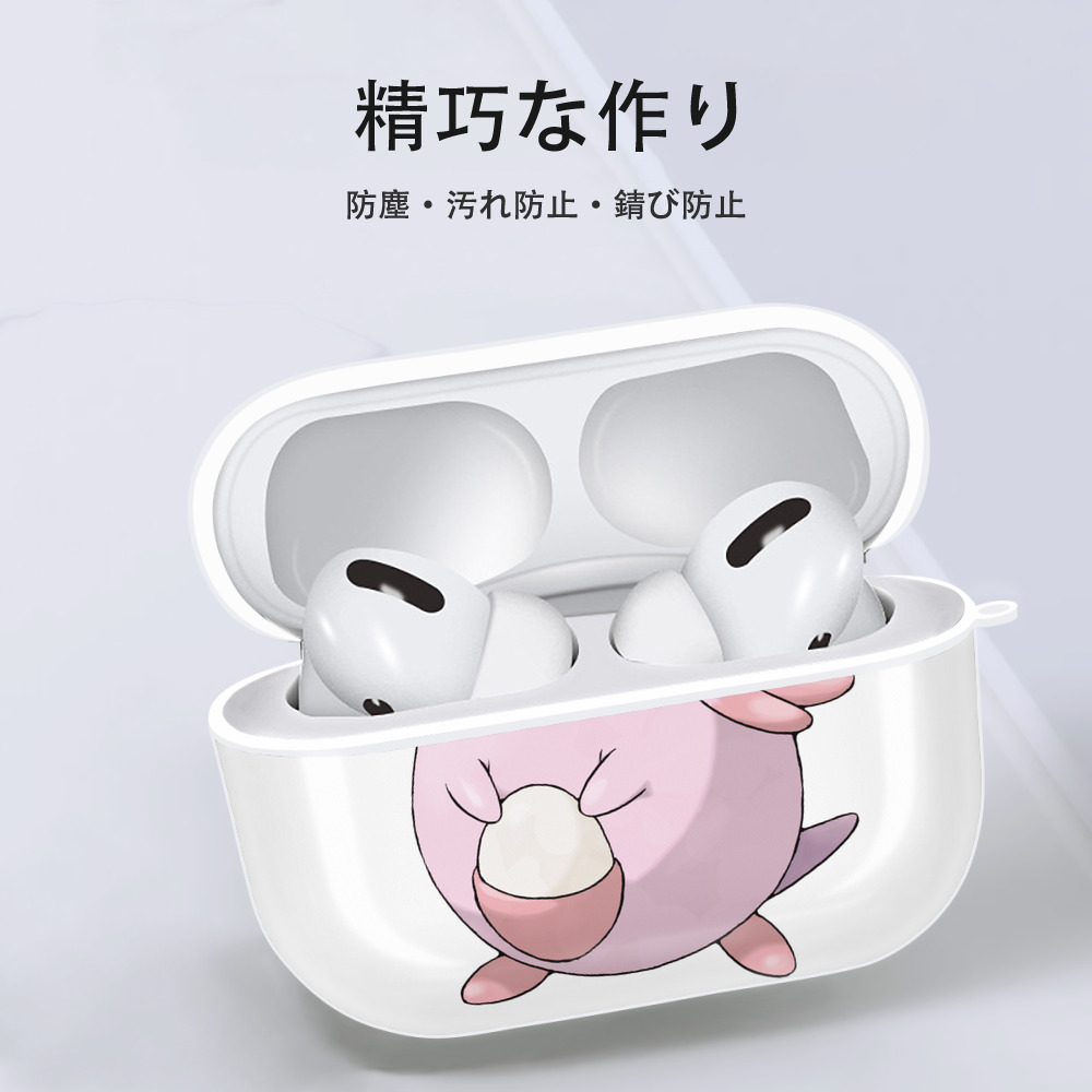 ポケットモンスター Pokémon 【AirPods Pro用】ハードシェル保護ケース 耐衝撃・防指紋・カラビナ付き商品仕様