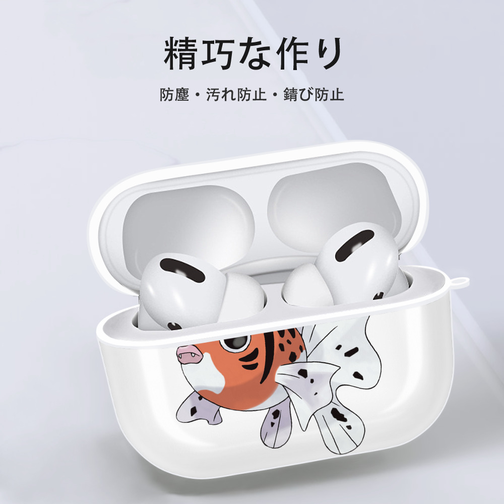 ポケットモンスター Pokémon 【AirPods Pro用】ハードシェル保護ケース 耐衝撃・防指紋・カラビナ付き商品仕様