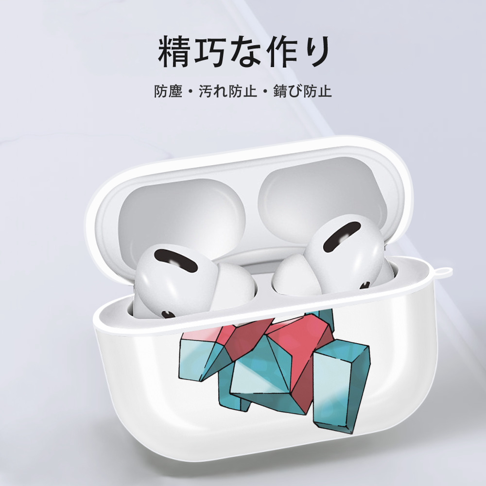 ポケットモンスター Pokémon 【AirPods Pro用】ハードシェル保護ケース 耐衝撃・防指紋・カラビナ付き商品仕様