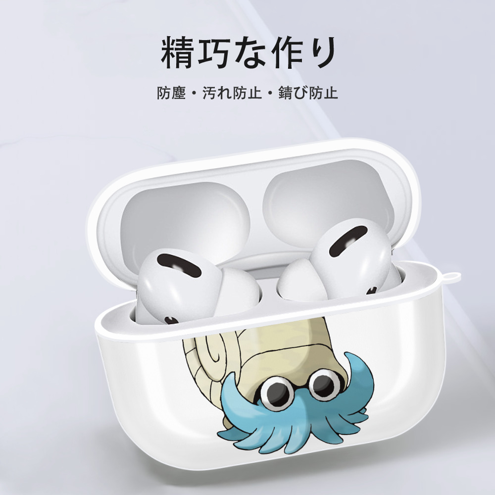 ポケットモンスター Pokémon 【AirPods Pro用】ハードシェル保護ケース 耐衝撃・防指紋・カラビナ付き商品仕様