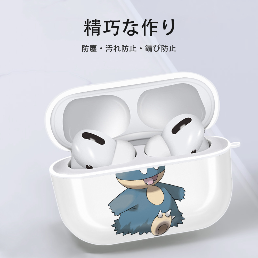 ポケットモンスター Pokémon 【AirPods Pro用】ハードシェル保護ケース 耐衝撃・防指紋・カラビナ付き商品仕様