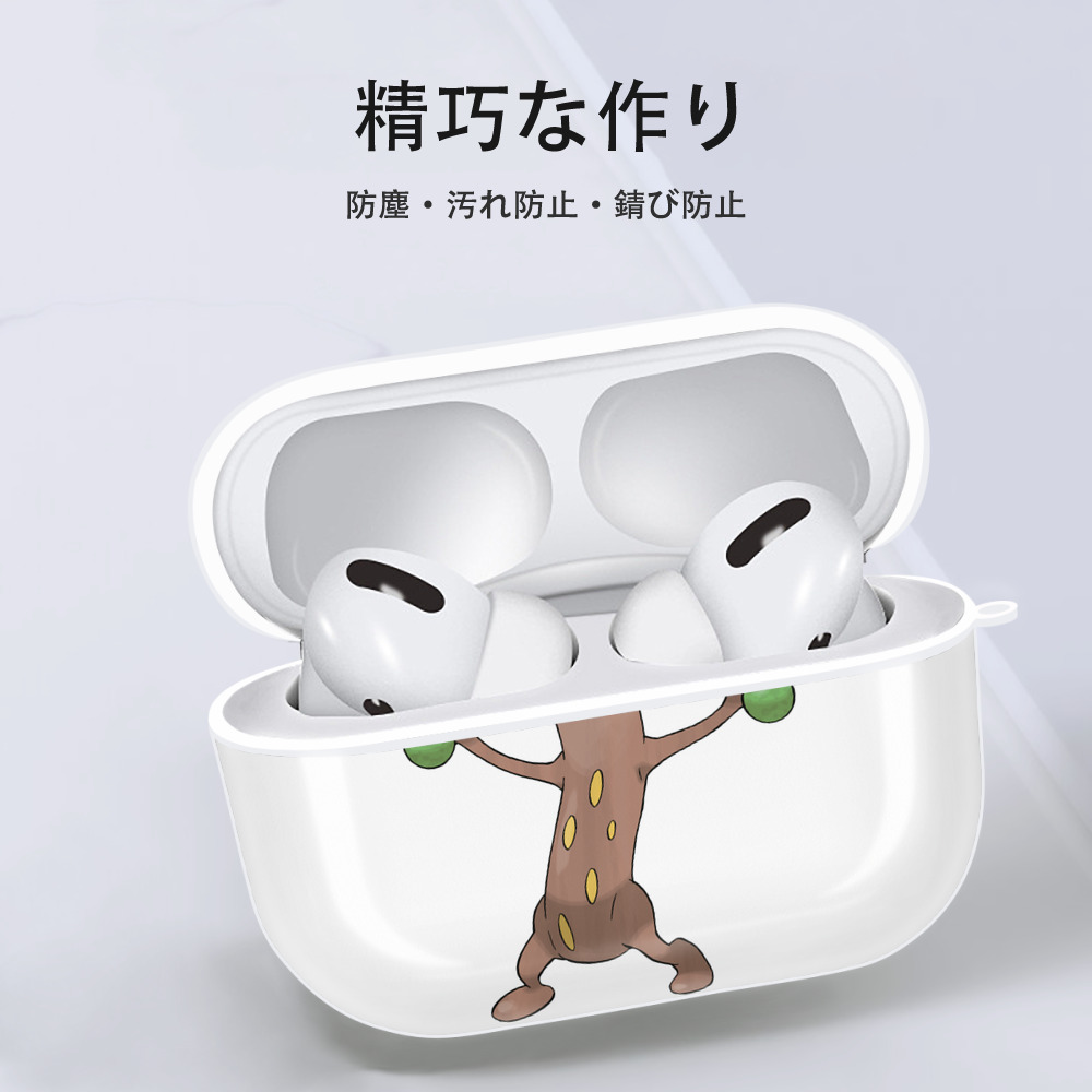 ポケットモンスター Pokémon 【AirPods Pro用】ハードシェル保護ケース 耐衝撃・防指紋・カラビナ付き商品仕様