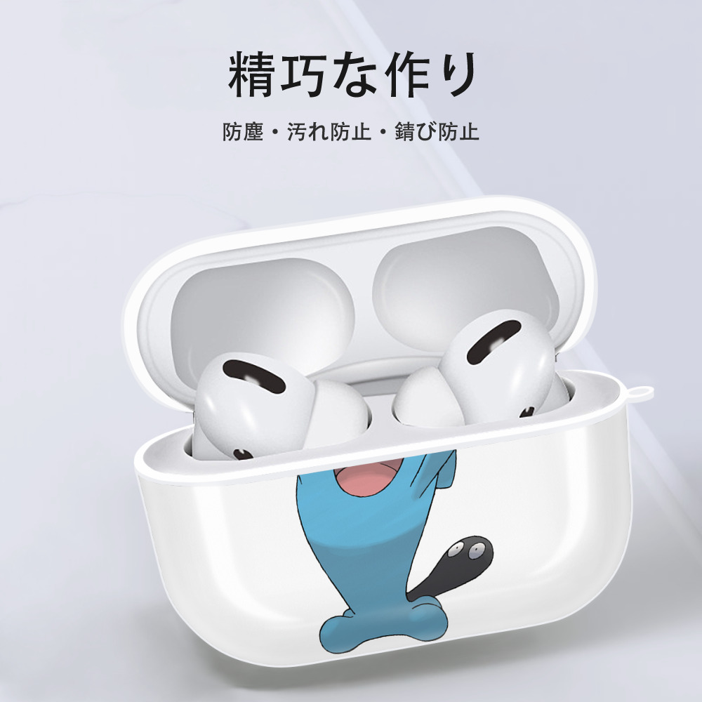 ポケットモンスター Pokémon 【AirPods Pro用】ハードシェル保護ケース 耐衝撃・防指紋・カラビナ付き商品仕様