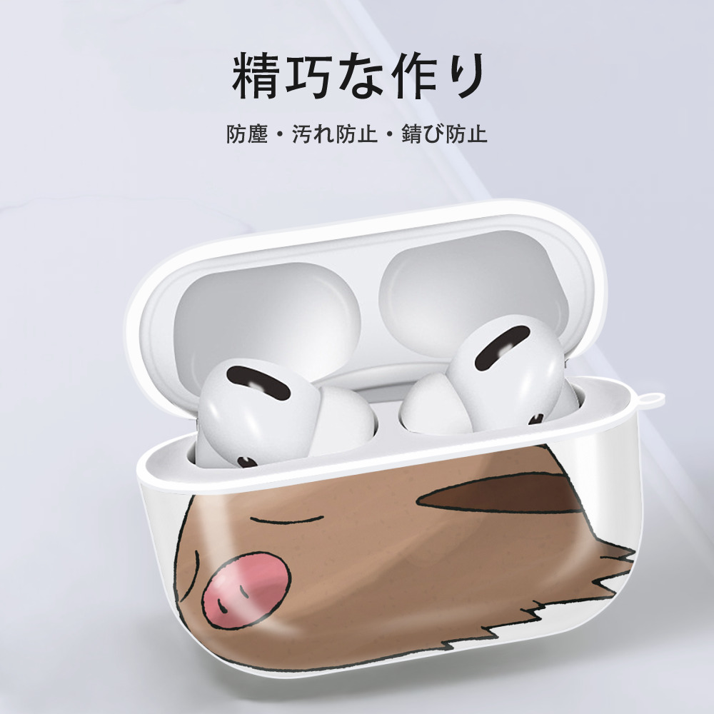 ポケットモンスター Pokémon 【AirPods Pro用】ハードシェル保護ケース 耐衝撃・防指紋・カラビナ付き商品仕様