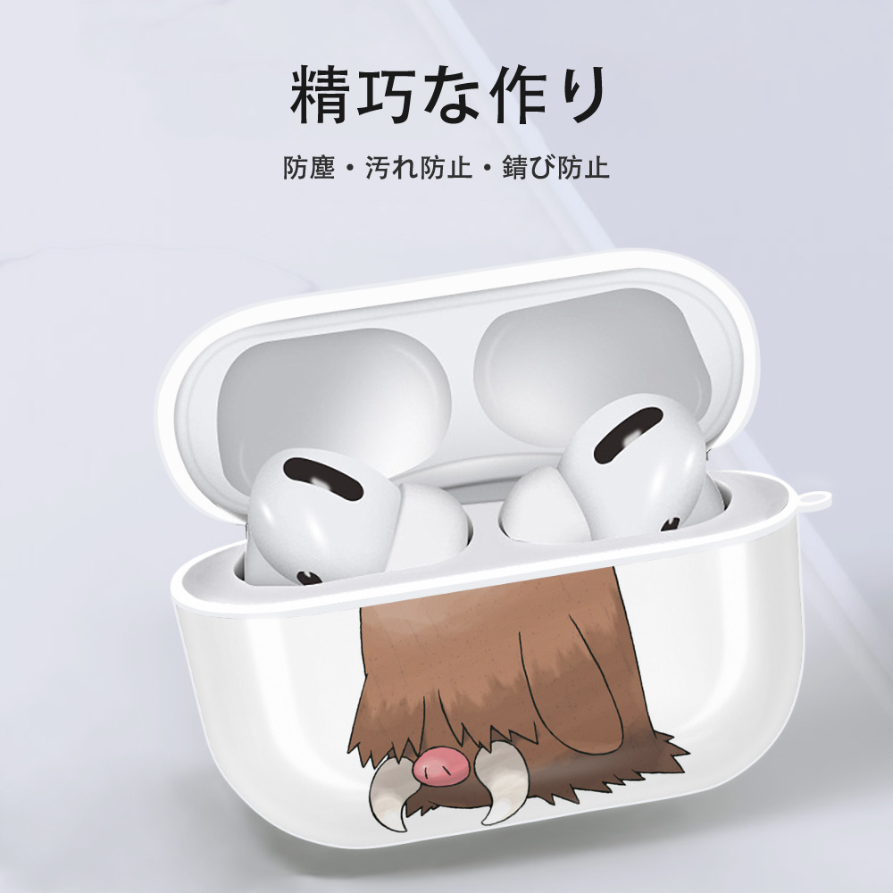 ポケットモンスター Pokémon 【AirPods Pro用】ハードシェル保護ケース 耐衝撃・防指紋・カラビナ付き商品仕様