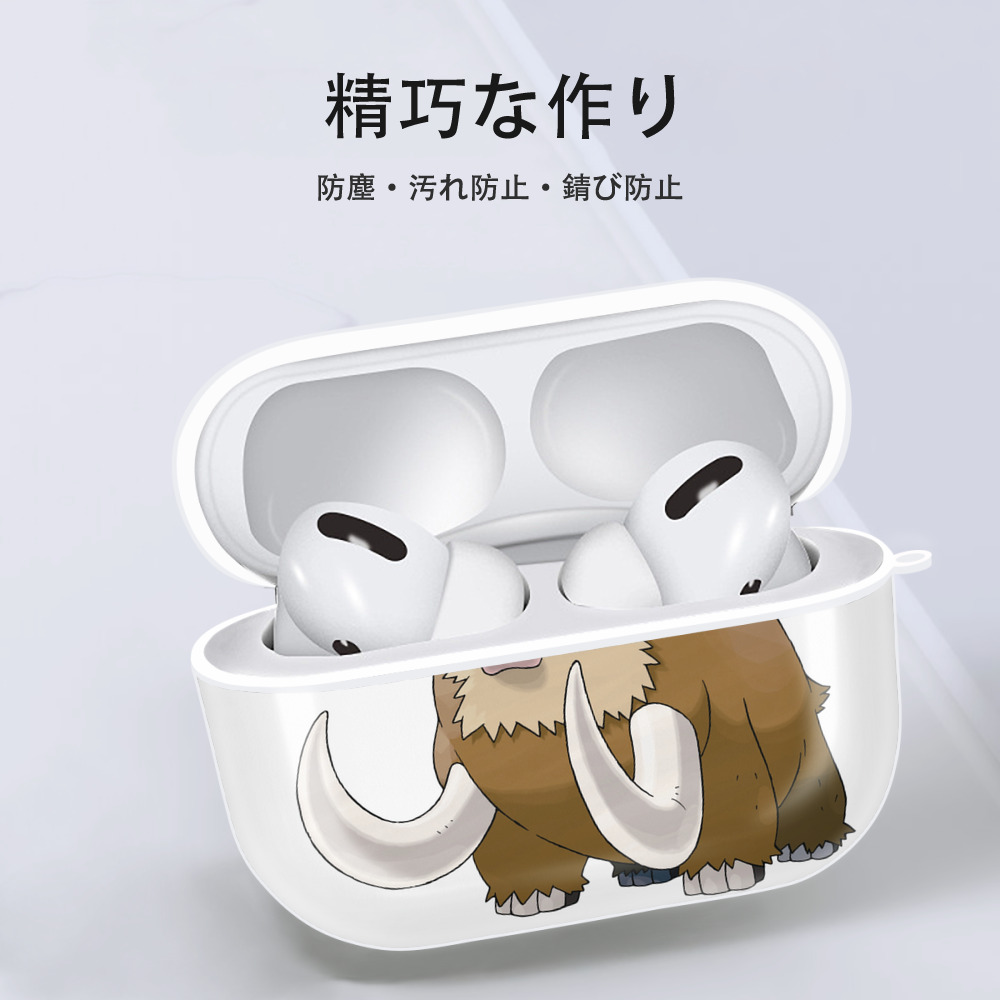 ポケットモンスター Pokémon 【AirPods Pro用】ハードシェル保護ケース 耐衝撃・防指紋・カラビナ付き商品仕様