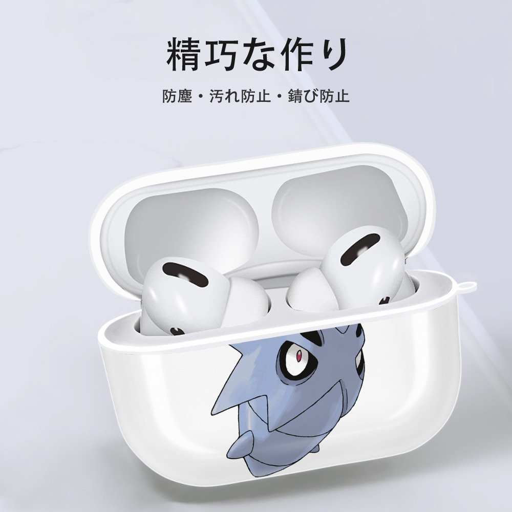 ポケットモンスター Pokémon 【AirPods Pro用】ハードシェル保護ケース 耐衝撃・防指紋・カラビナ付き商品仕様