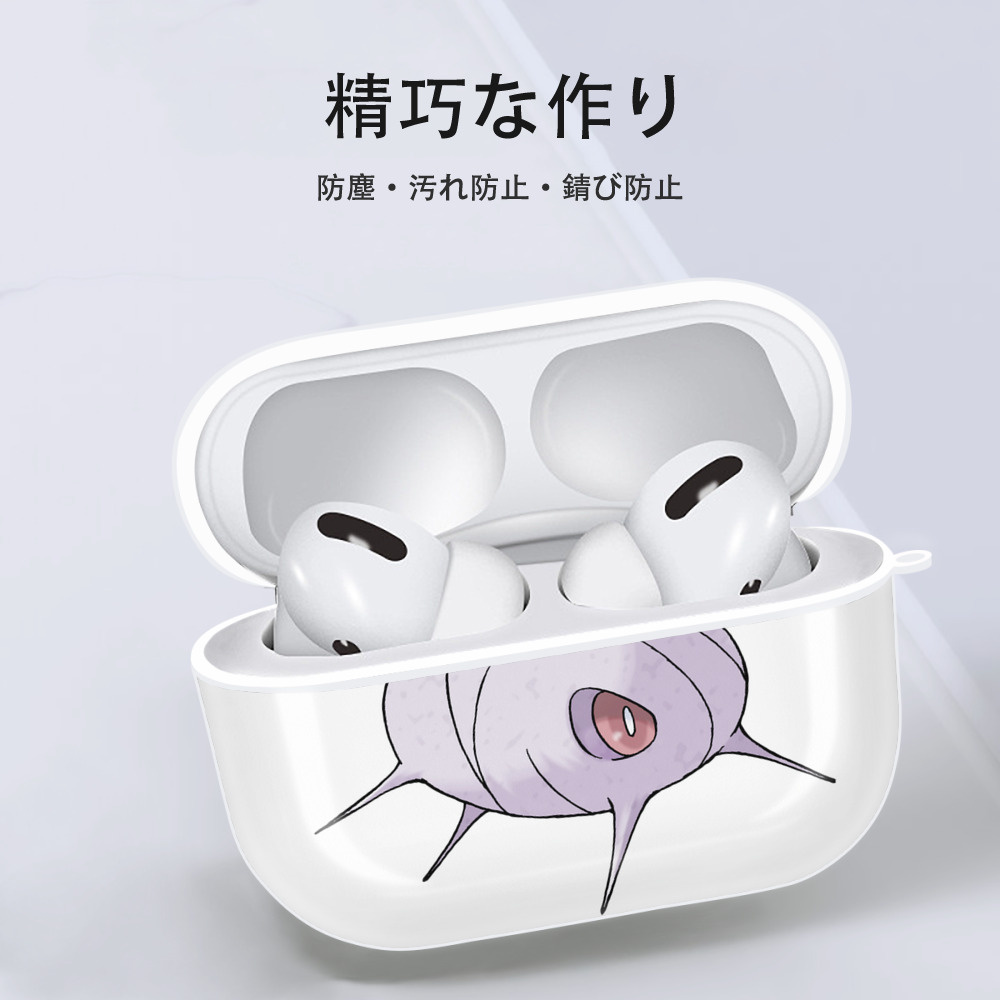 ポケットモンスター Pokémon 【AirPods Pro用】ハードシェル保護ケース 耐衝撃・防指紋・カラビナ付き商品仕様