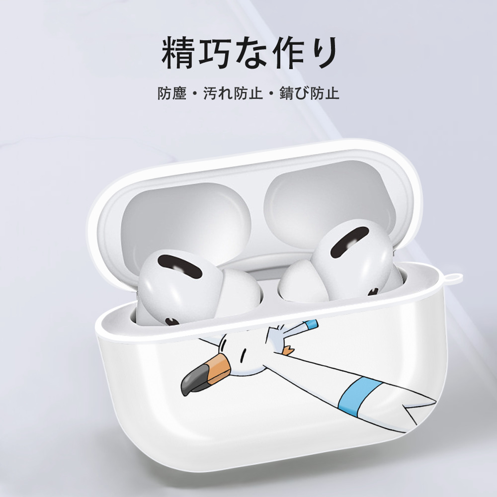 ポケットモンスター Pokémon 【AirPods Pro用】ハードシェル保護ケース 耐衝撃・防指紋・カラビナ付き商品仕様