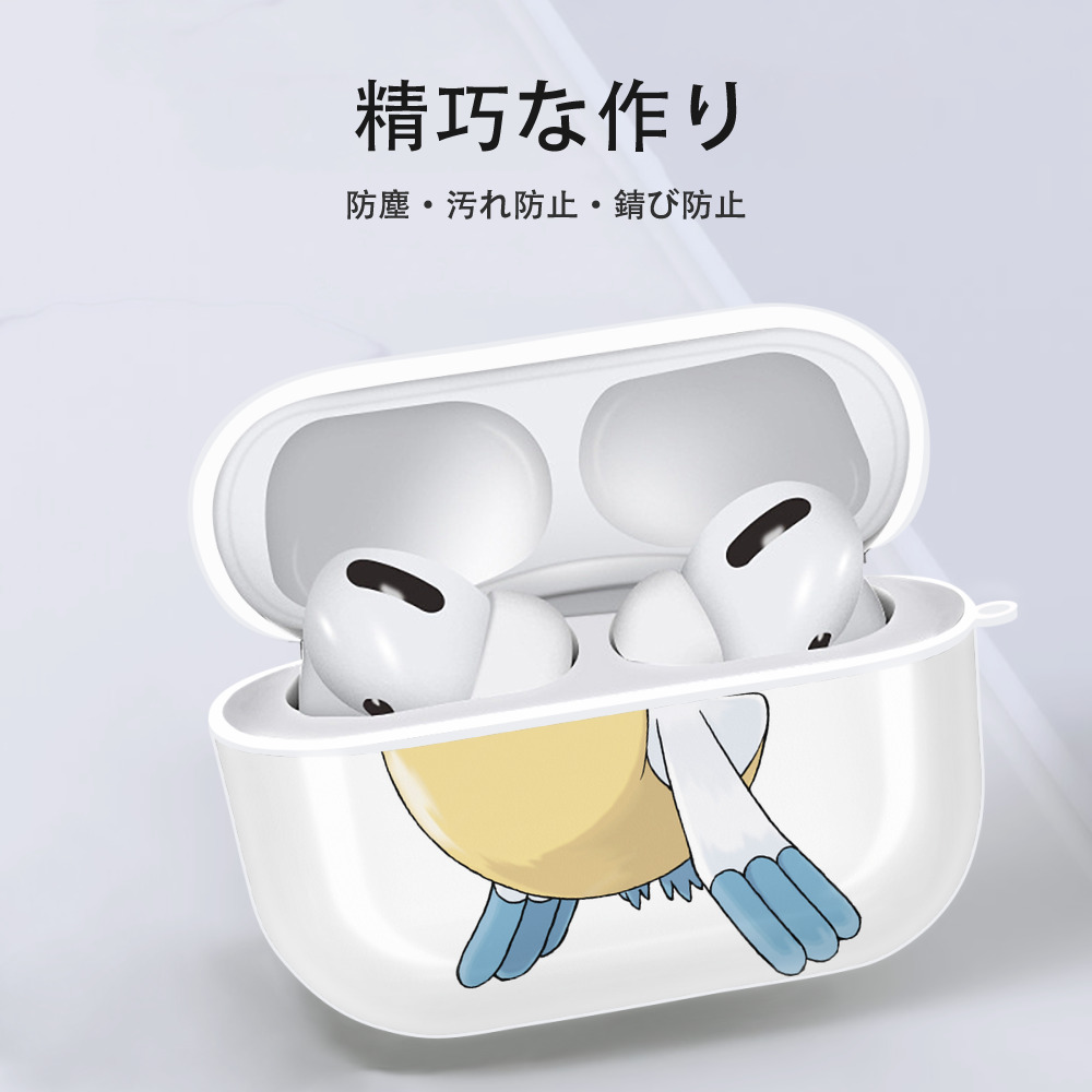 ポケットモンスター Pokémon 【AirPods Pro用】ハードシェル保護ケース 耐衝撃・防指紋・カラビナ付き商品仕様