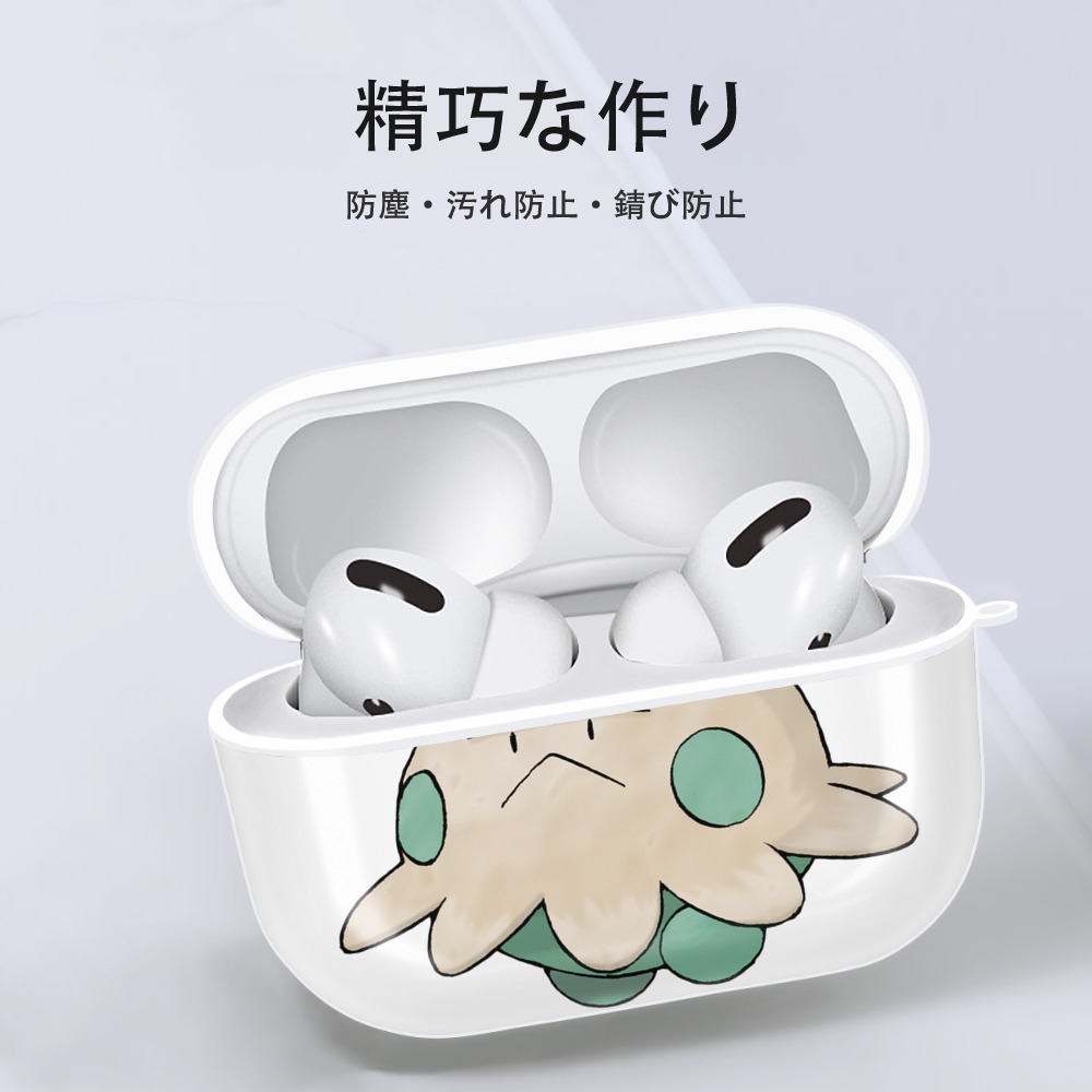 ポケットモンスター Pokémon 【AirPods Pro用】ハードシェル保護ケース 耐衝撃・防指紋・カラビナ付き商品仕様