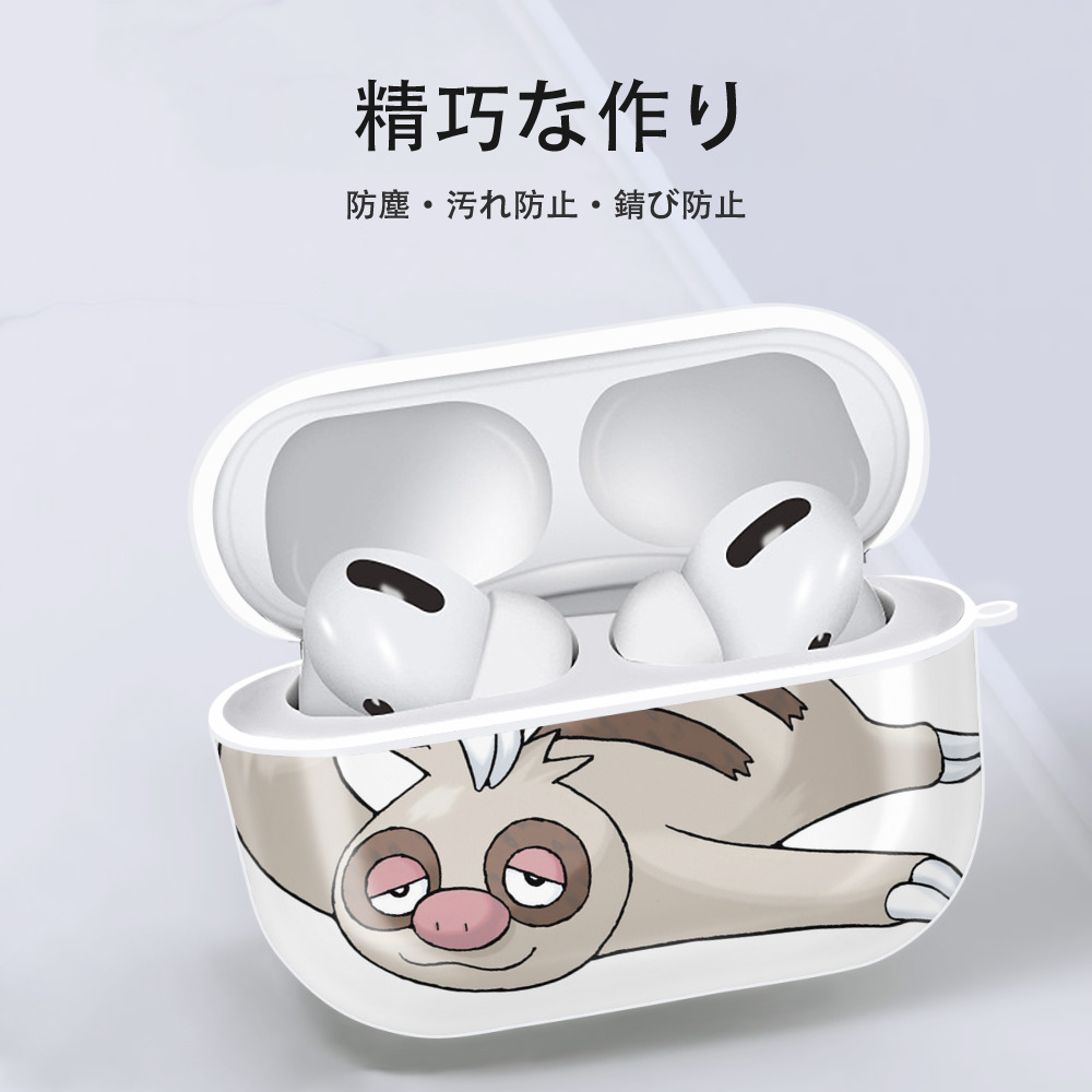 ポケットモンスター Pokémon 【AirPods Pro用】ハードシェル保護ケース 耐衝撃・防指紋・カラビナ付き商品仕様