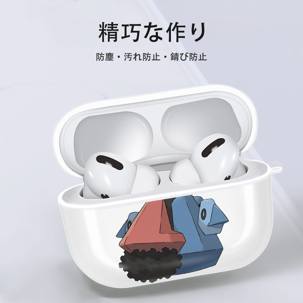 ポケットモンスター Pokémon 【AirPods Pro用】ハードシェル保護ケース 耐衝撃・防指紋・カラビナ付き商品仕様