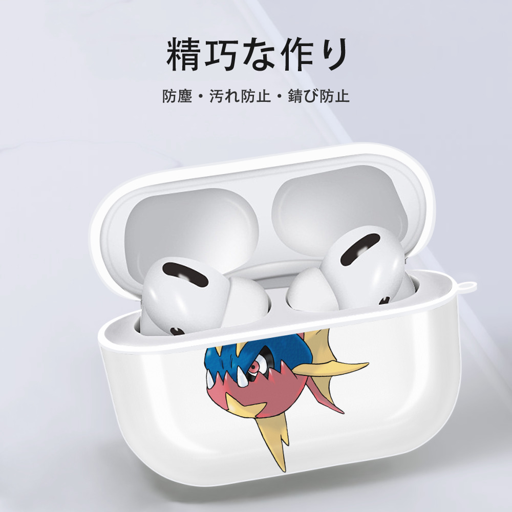 ポケットモンスター Pokémon 【AirPods Pro用】ハードシェル保護ケース 耐衝撃・防指紋・カラビナ付き商品仕様
