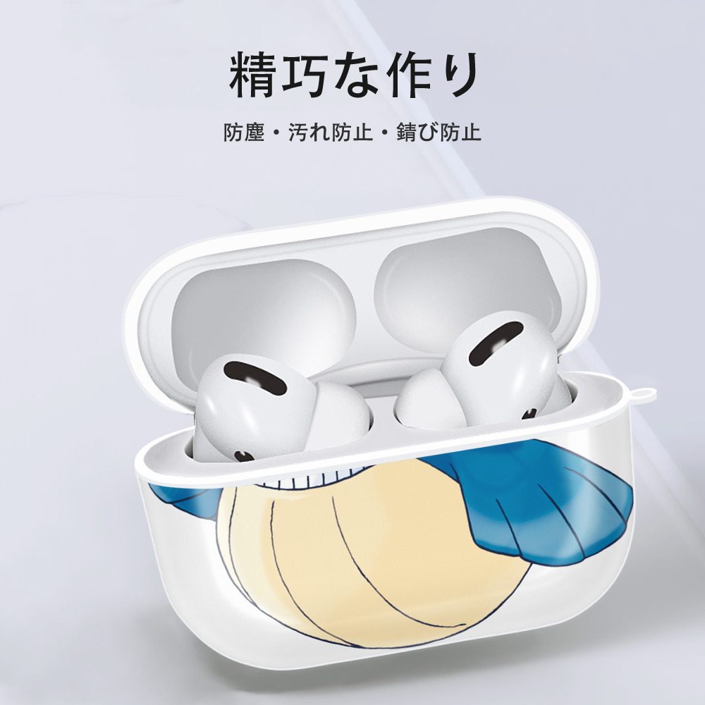 ポケットモンスター Pokémon 【AirPods Pro用】ハードシェル保護ケース 耐衝撃・防指紋・カラビナ付き商品仕様