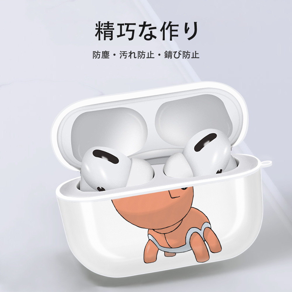 ポケットモンスター Pokémon 【AirPods Pro用】ハードシェル保護ケース 耐衝撃・防指紋・カラビナ付き商品仕様