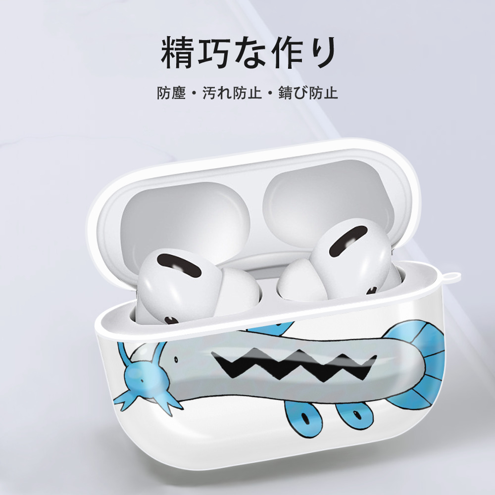 ポケットモンスター Pokémon 【AirPods Pro用】ハードシェル保護ケース 耐衝撃・防指紋・カラビナ付き商品仕様