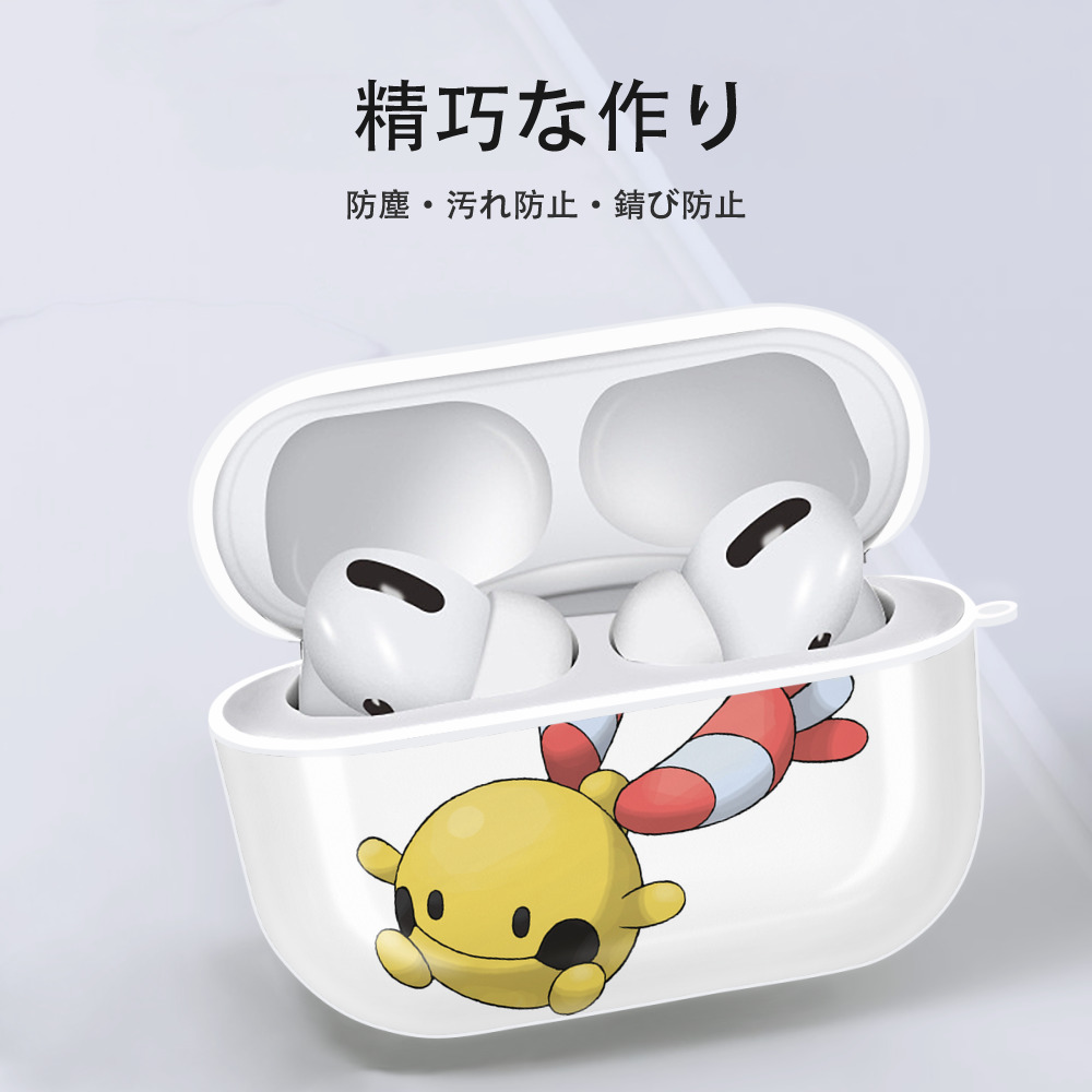 ポケットモンスター Pokémon 【AirPods Pro用】ハードシェル保護ケース 耐衝撃・防指紋・カラビナ付き商品仕様