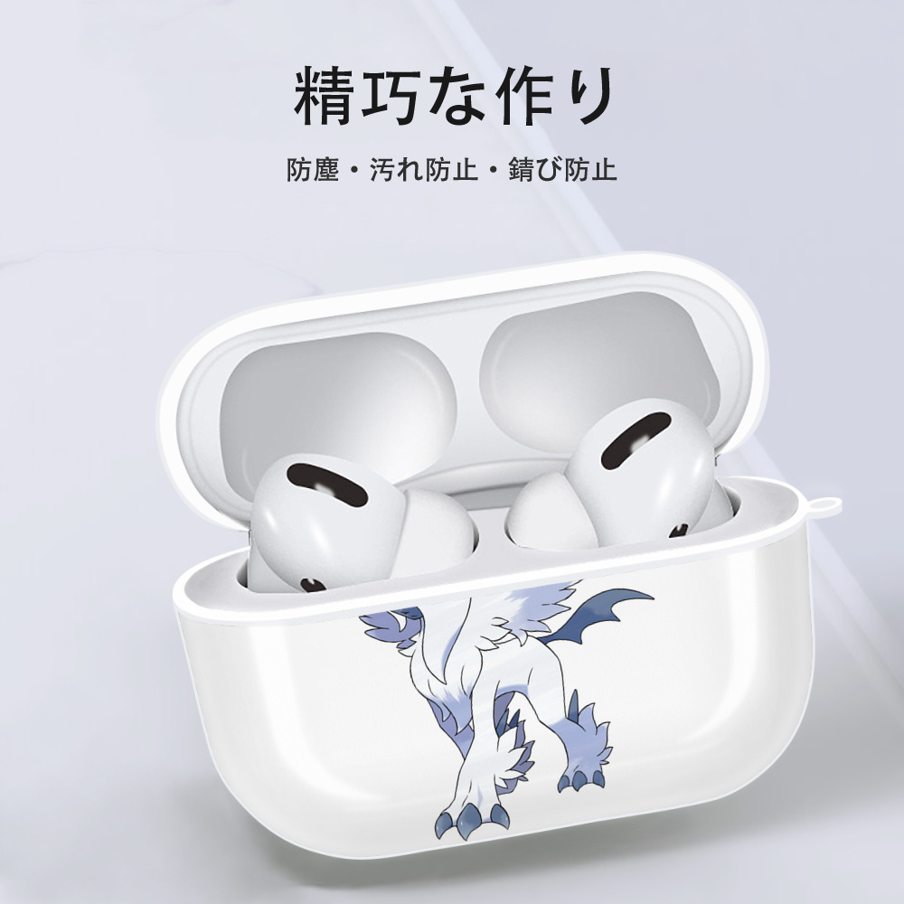 ポケットモンスター Pokémon 【AirPods Pro用】ハードシェル保護ケース 耐衝撃・防指紋・カラビナ付き商品仕様