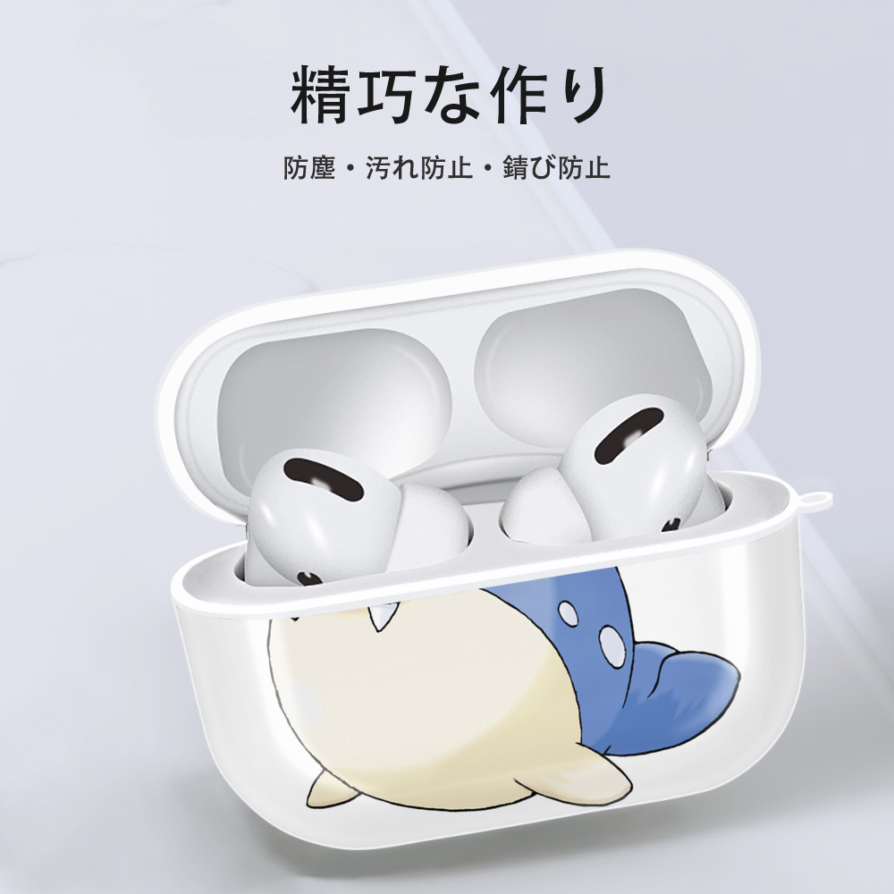 ポケットモンスター Pokémon 【AirPods Pro用】ハードシェル保護ケース 耐衝撃・防指紋・カラビナ付き商品仕様