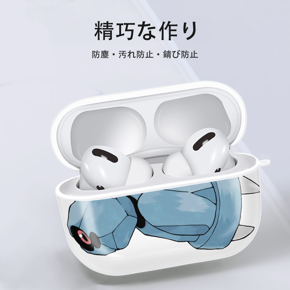 ポケットモンスター Pokémon 【AirPods Pro用】ハードシェル保護ケース 耐衝撃・防指紋・カラビナ付き商品仕様